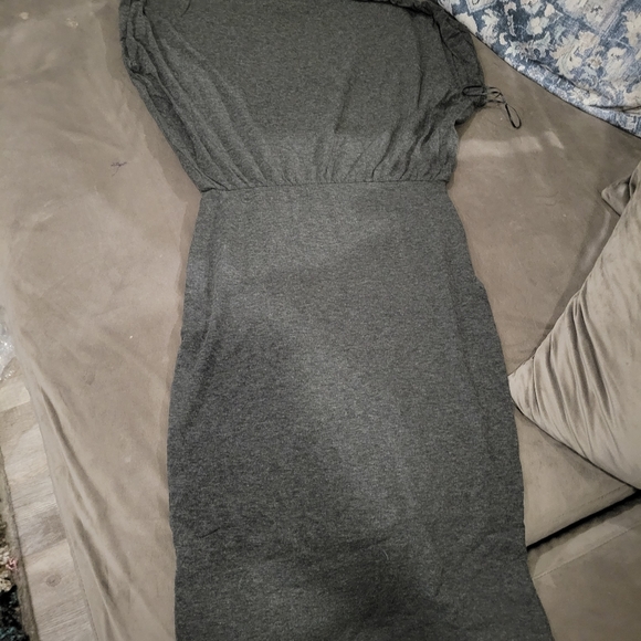 Reiss Evelyn Jersey Drape Dress SZ Small - Picture 5 of 8